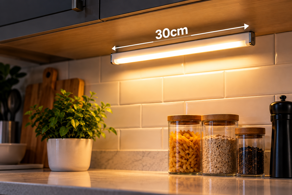 30cm Rechargeable LED Motion Sensor Light